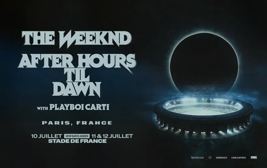 The Weeknd 2026 - After Hours Til Dawn Tour - JUILLET 2026